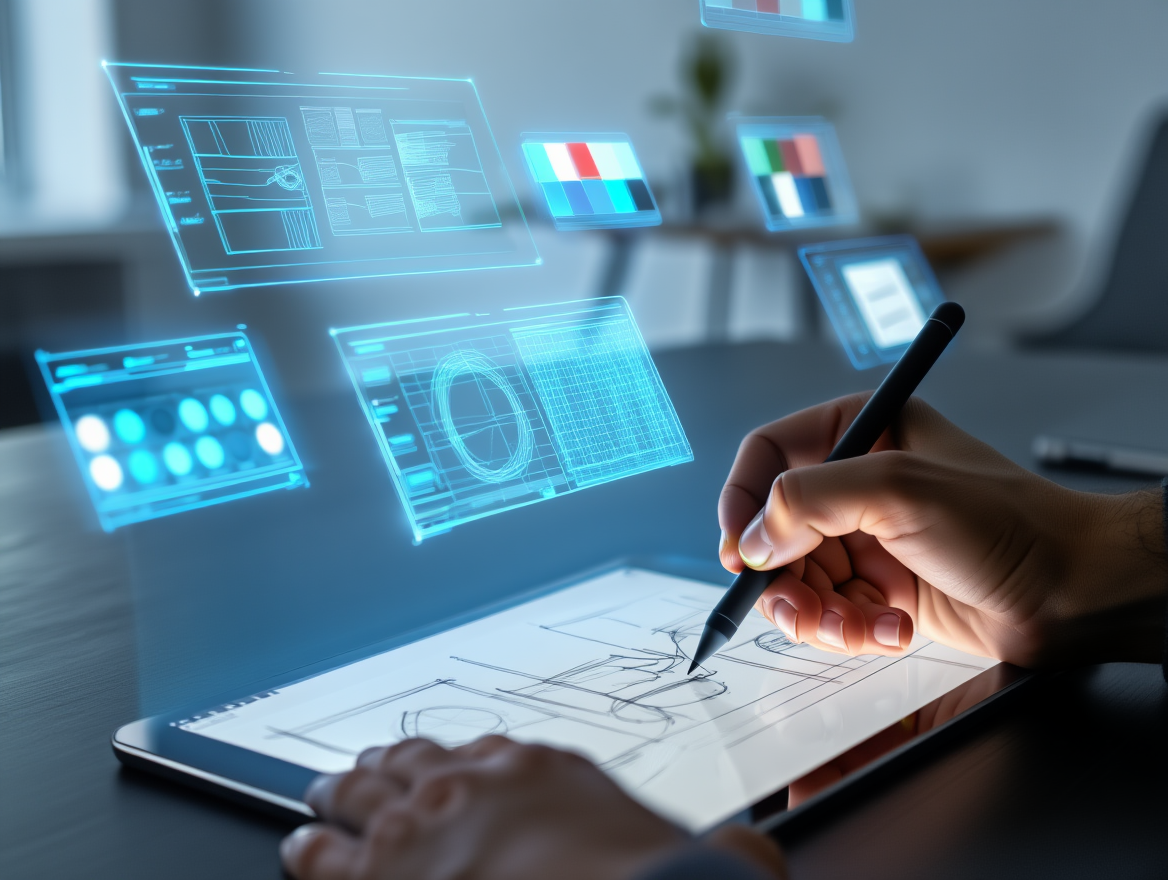 Graphic Design and UI/UX Interface Strategy